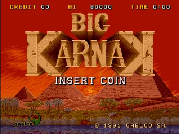 Big Karnak screen shot title